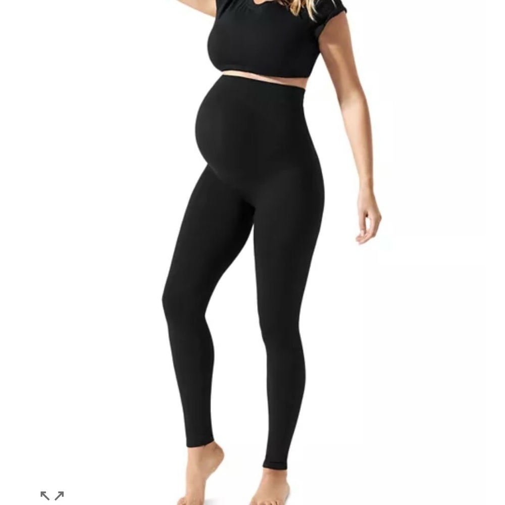 (SOLD) Blanqi Maternity Belly Support Leggings
